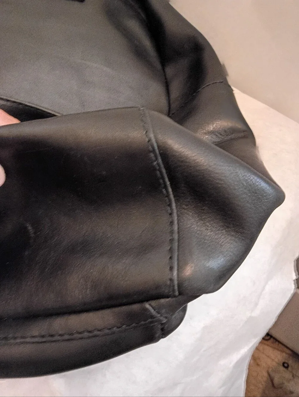 Madewell The Lorimer backpack, black leather